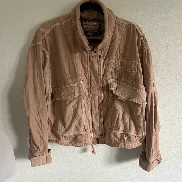 Free People Eyes On You Surplus Jacket, size small - Picture 3 of 5